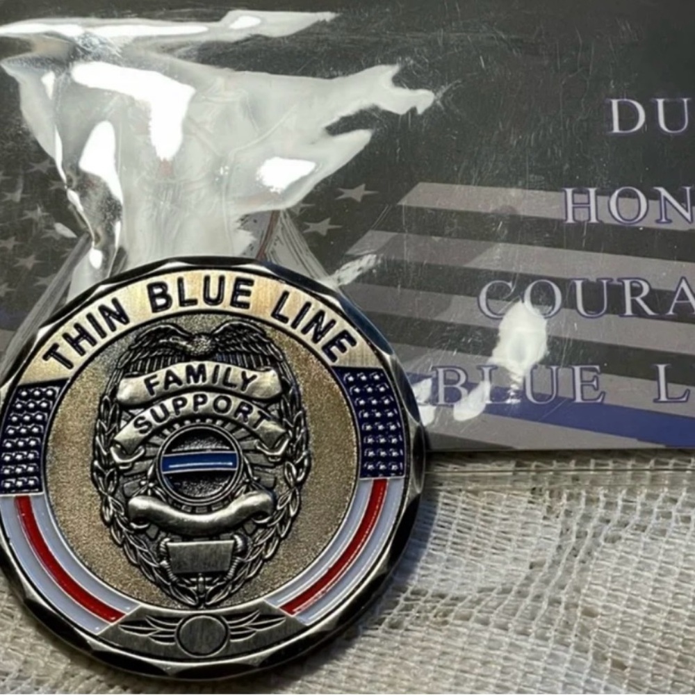 Police Family Support Coin